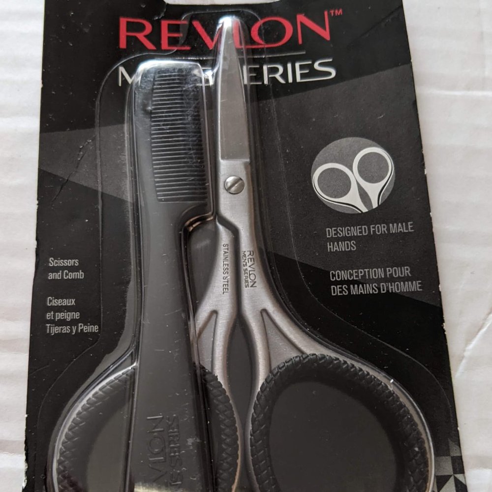 Revlon Mens' Series Scissor & Comb Set